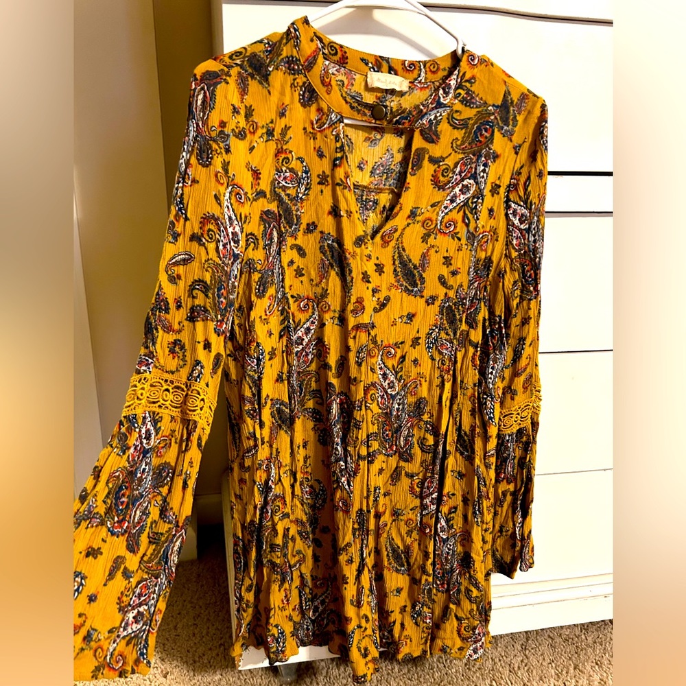 Alter’d State tunic/mini dress size small